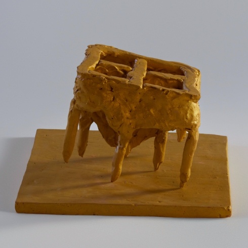 In Bilico — copertina della serie di sculture, 2026