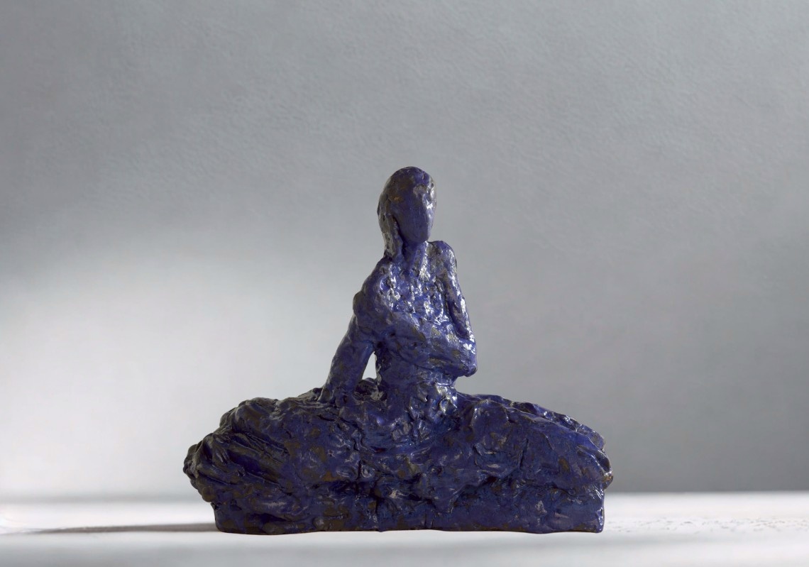Scultura Nettuno in ceramica, 70×35×60 cm, 2026